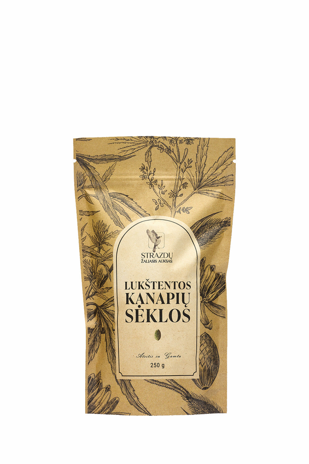ŠVIEŽIAI LUKŠTENTOS KANAPIŲ SĖKLOS