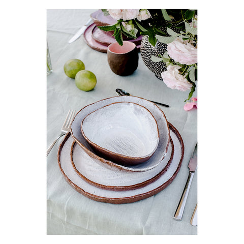 AUTORINIAI KERAMINIAI INDAI "BALTAS RINKINYS" - GALIMA UŽSISAKYTI