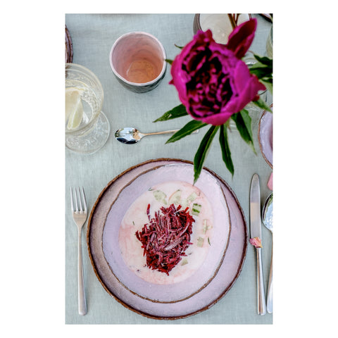 AUTORINIAI KERAMINIAI INDAI "ROŽINIS RINKINYS"